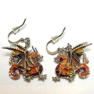 Dragon earrings